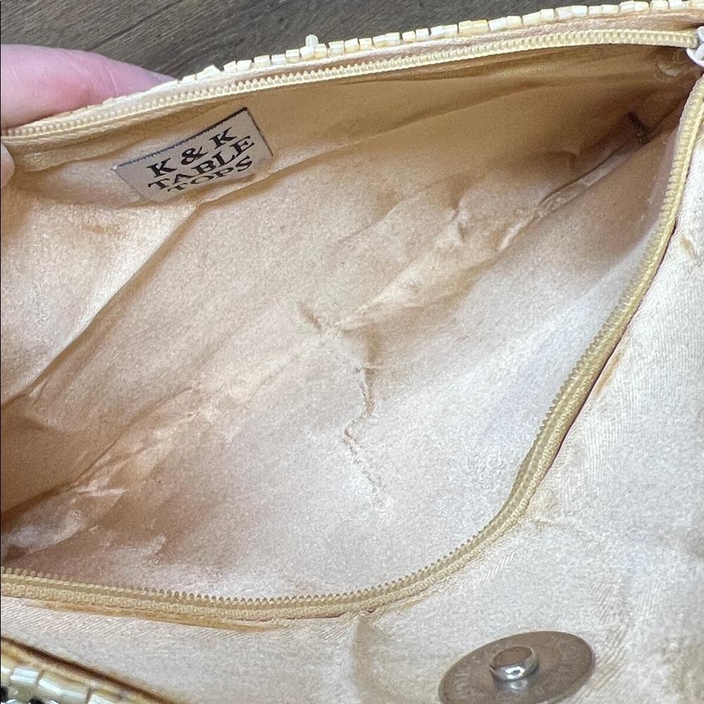 Vintage K&K Table Tops Beaded Evening Bag - Picture 6 of 8